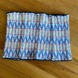 Cropped tube top forever 21